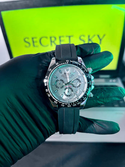 Rolex Daytona Chrono Watch White Dail