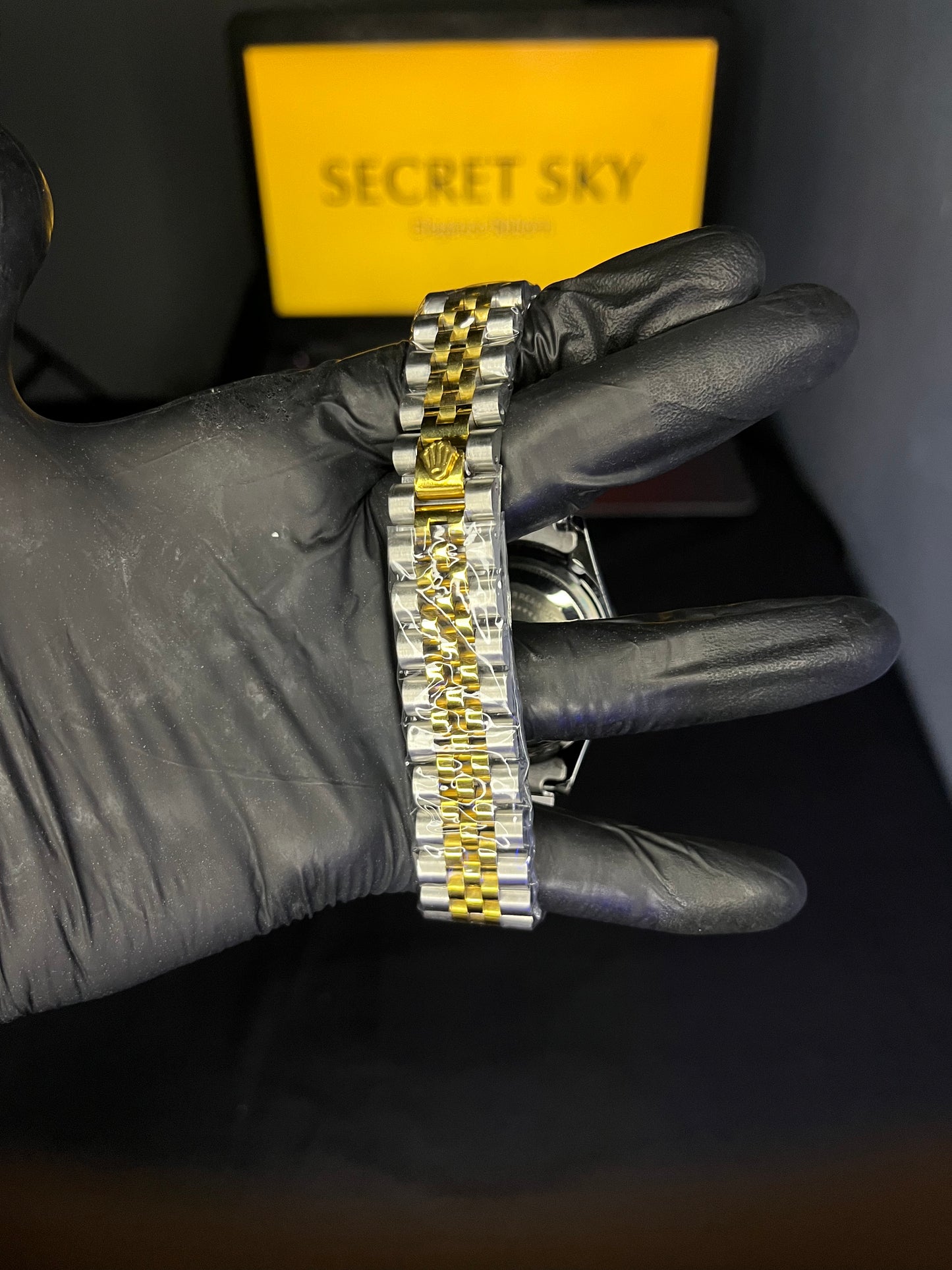 Rolex DateJust (Swiss Like) Jubilee chain