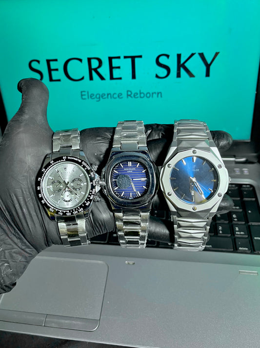 Rolex X Patek Phillipe X Hublot Combo