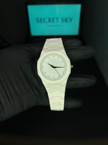 Black Arabic Aura Watch